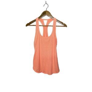 Zella Orange Racerback Workout Tank - Medium